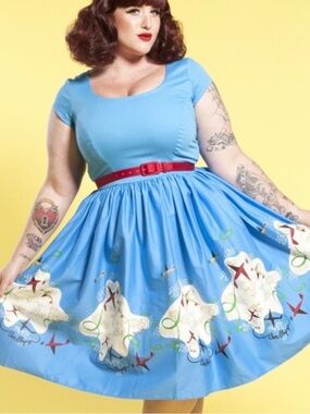 Pin Up Couture Airplanes Dress